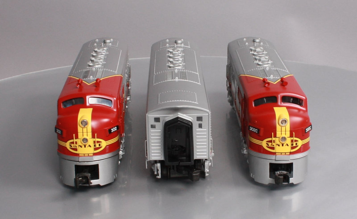 K-Line K25301 O Santa Fe ABA Diesel Loco Set w/TMCC #302 LN/Box