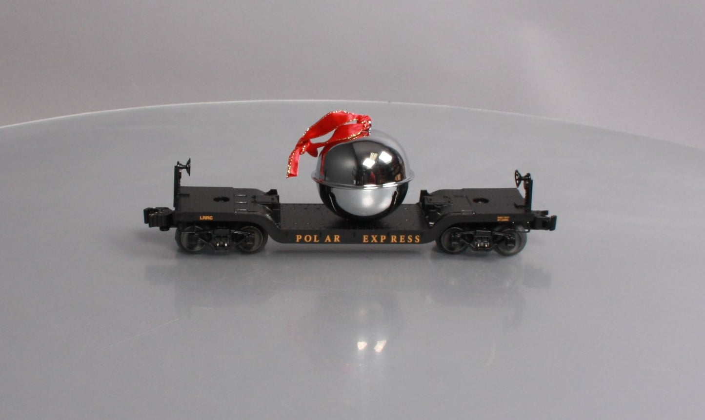 Lionel 6-81117 The Polar Express Flatcar With Bell EX/Box