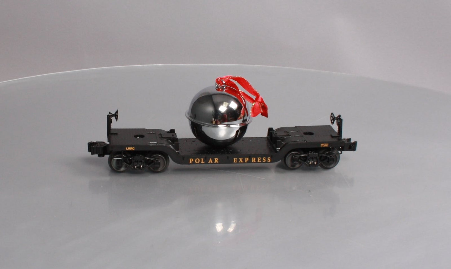 Lionel 6-81117 The Polar Express Flatcar With Bell EX/Box