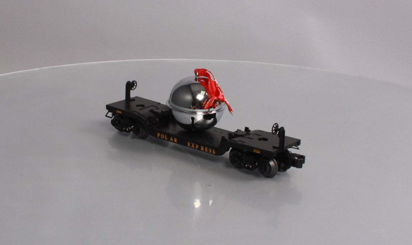 Lionel 6-81117 The Polar Express Flatcar With Bell EX/Box