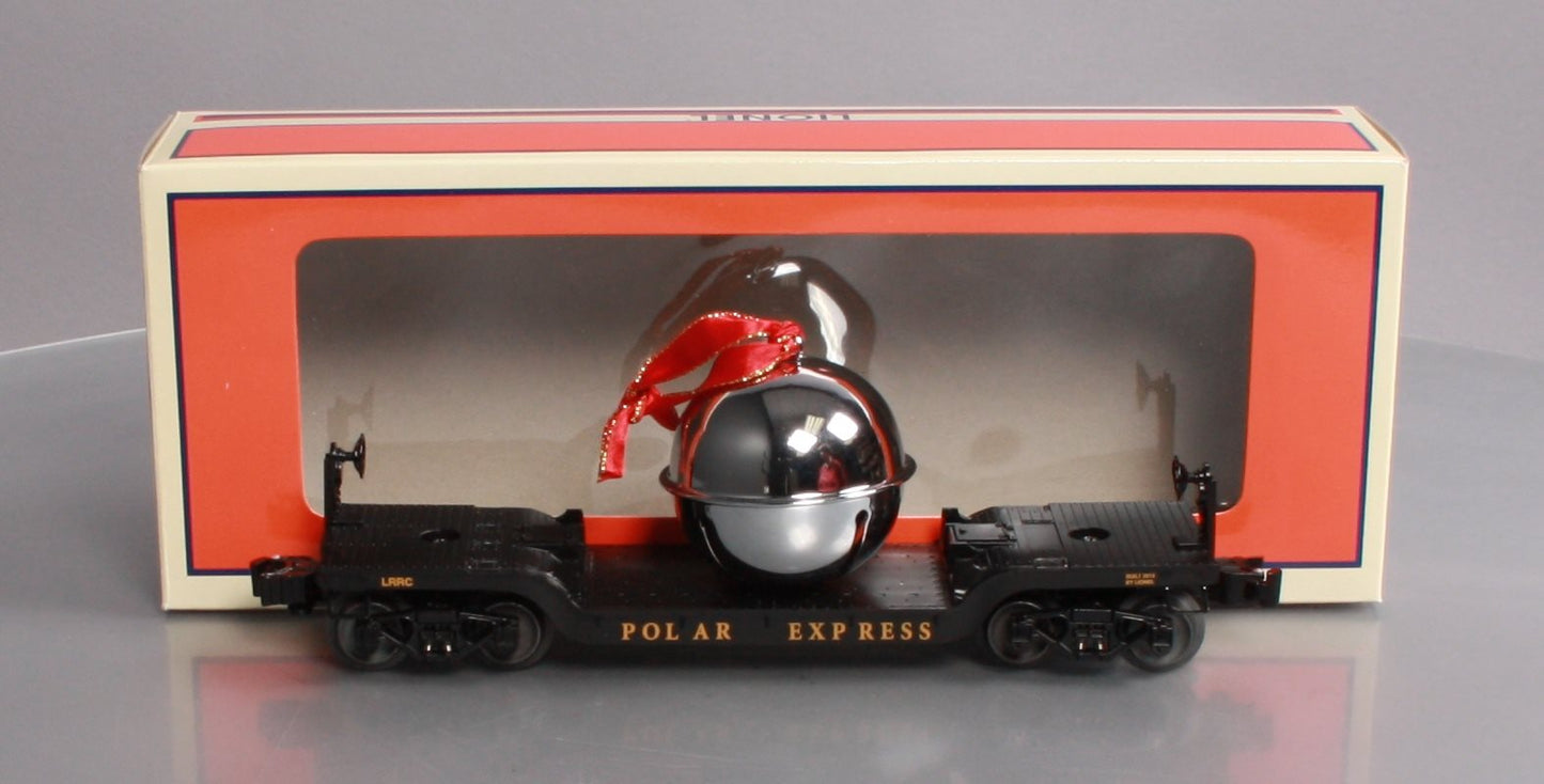 Lionel 6-81117 The Polar Express Flatcar With Bell EX/Box