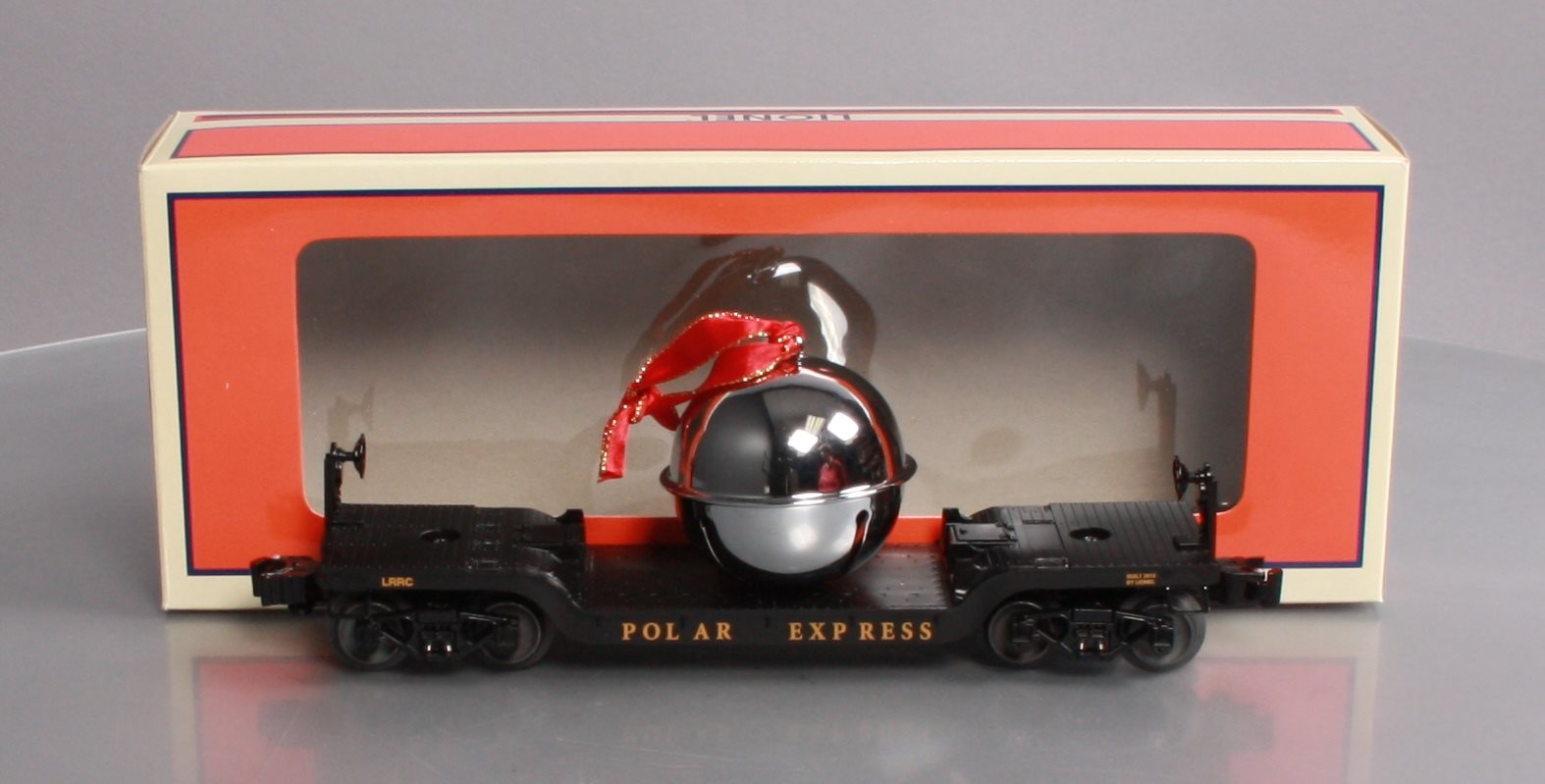 Lionel 6-81117 The Polar Express Flatcar With Bell EX/Box