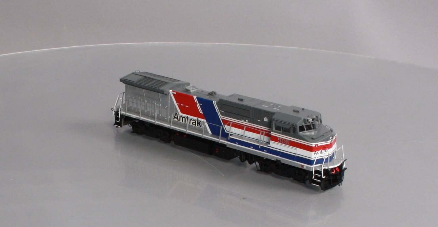 Atlas 9071 HO Scale Amtrak Dash 8-32BW Diesel Locomotive #505 w/DCC