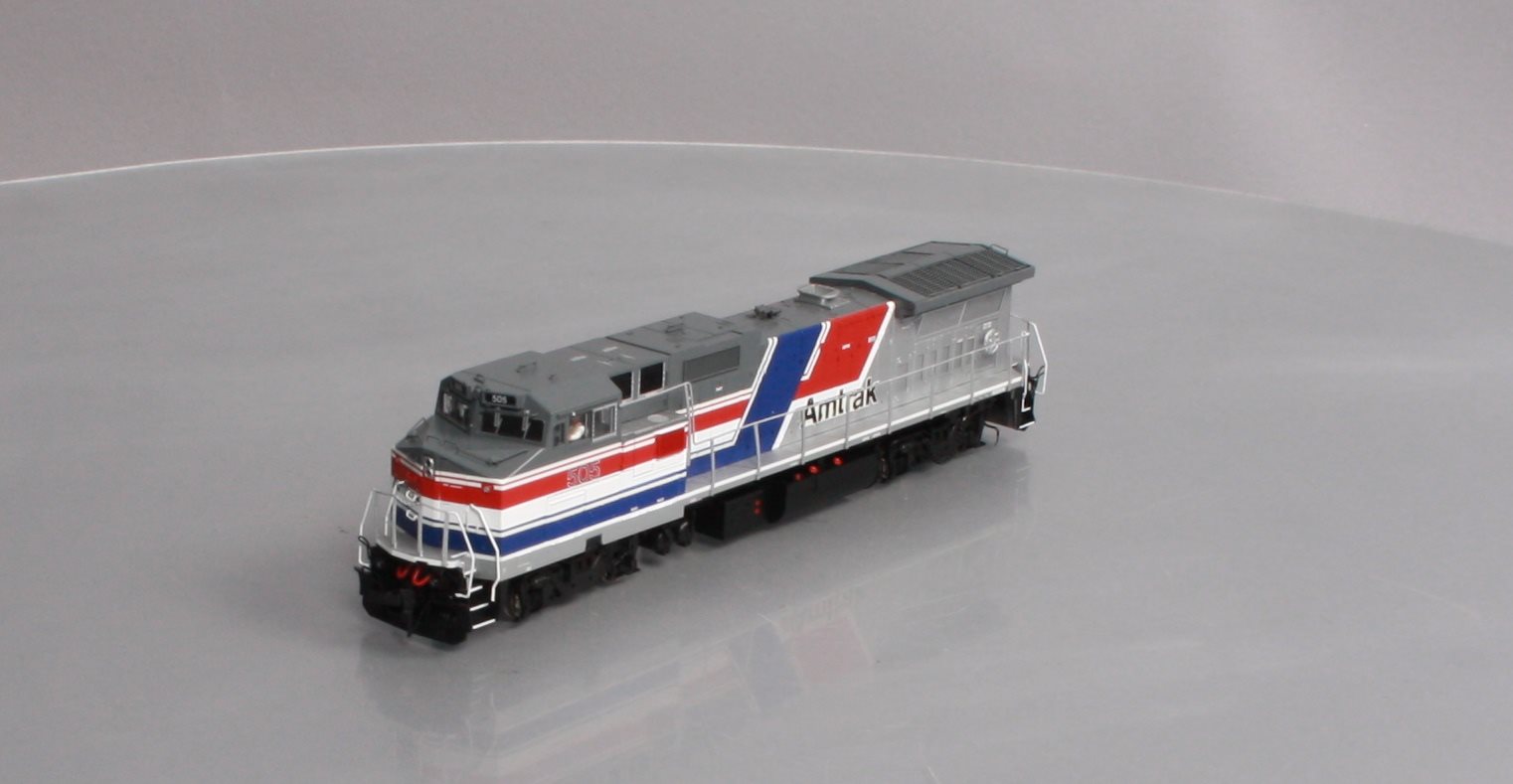Atlas 9071 HO Scale Amtrak Dash 8-32BW Diesel Locomotive #505 w/DCC