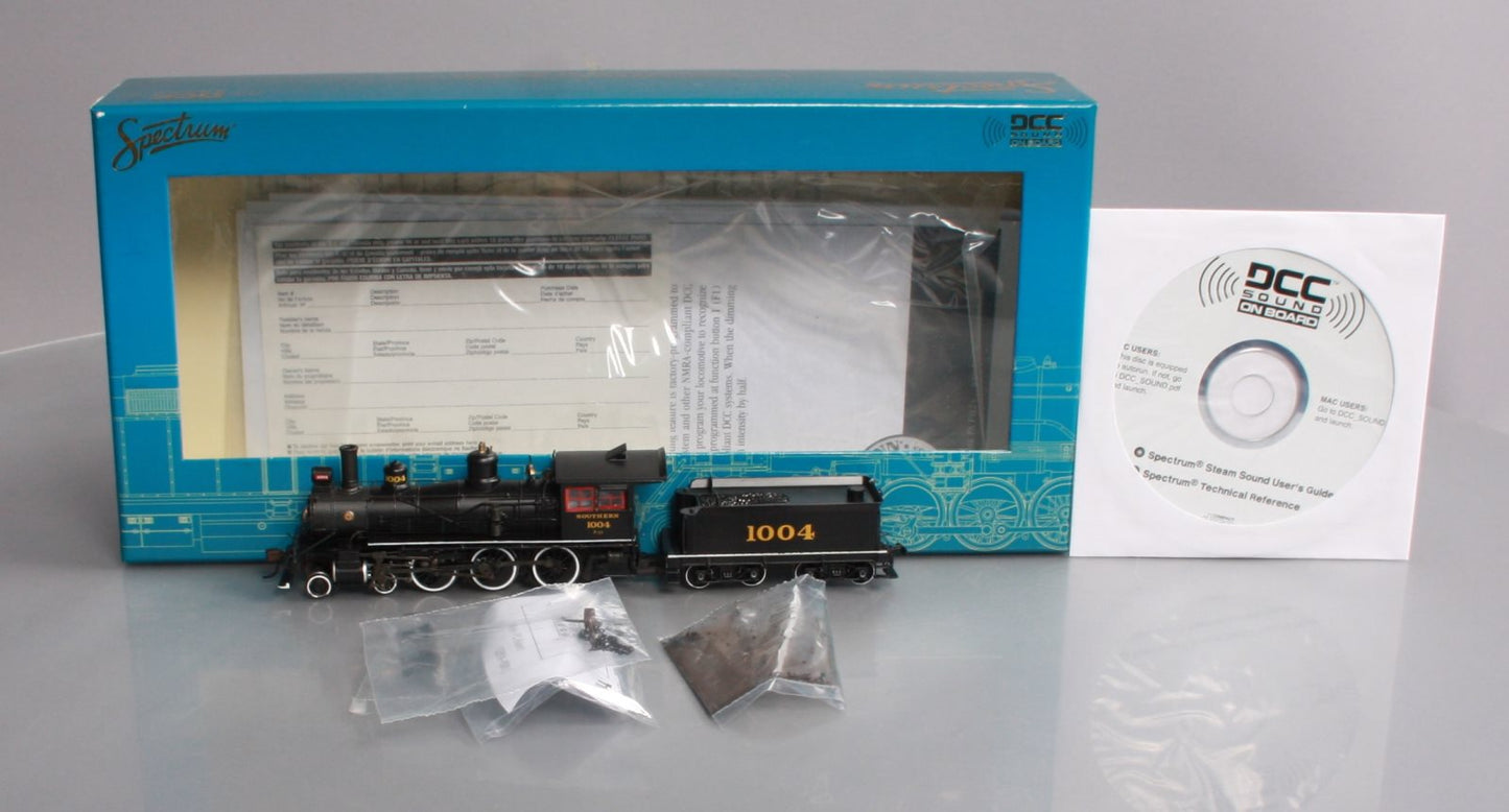 Bachmann 84904 HO Southern 4-6-0 Steam Locomotive w/Sound/DCC #1004