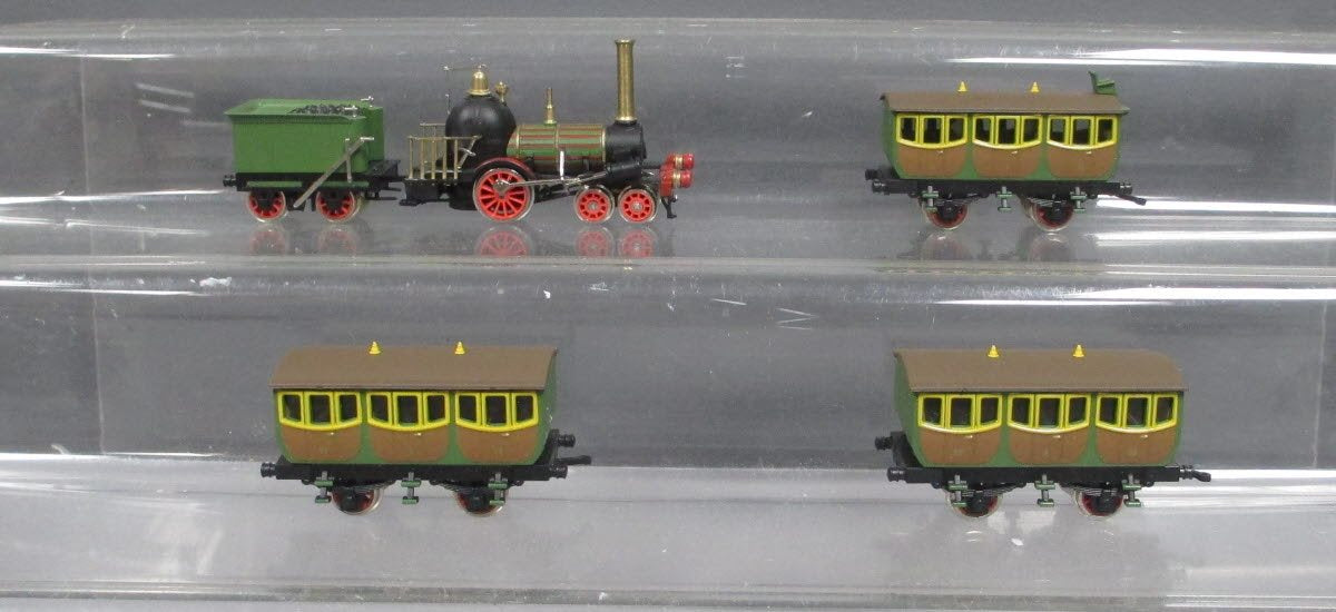 Bachmann 40-0155 HO Scale The Prussian Steam Train Set EX/Box