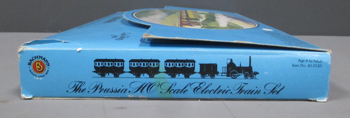 Bachmann 40-0155 HO Scale The Prussian Steam Train Set EX/Box