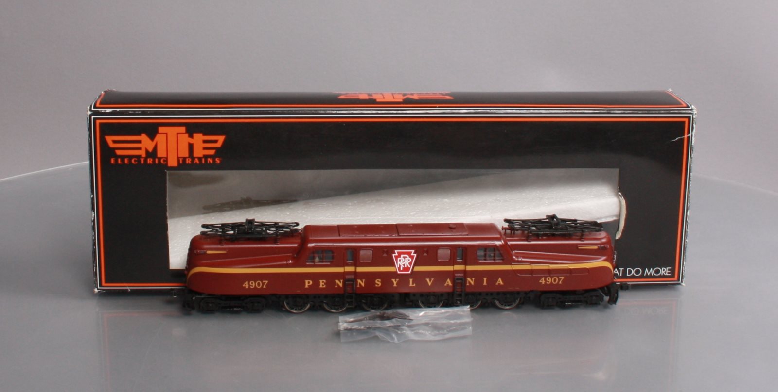 MTH 80-2148-1 HO PRR Tuscan Single-Stripe GG-1 Electric Loco w/Proto-Sound 3.0