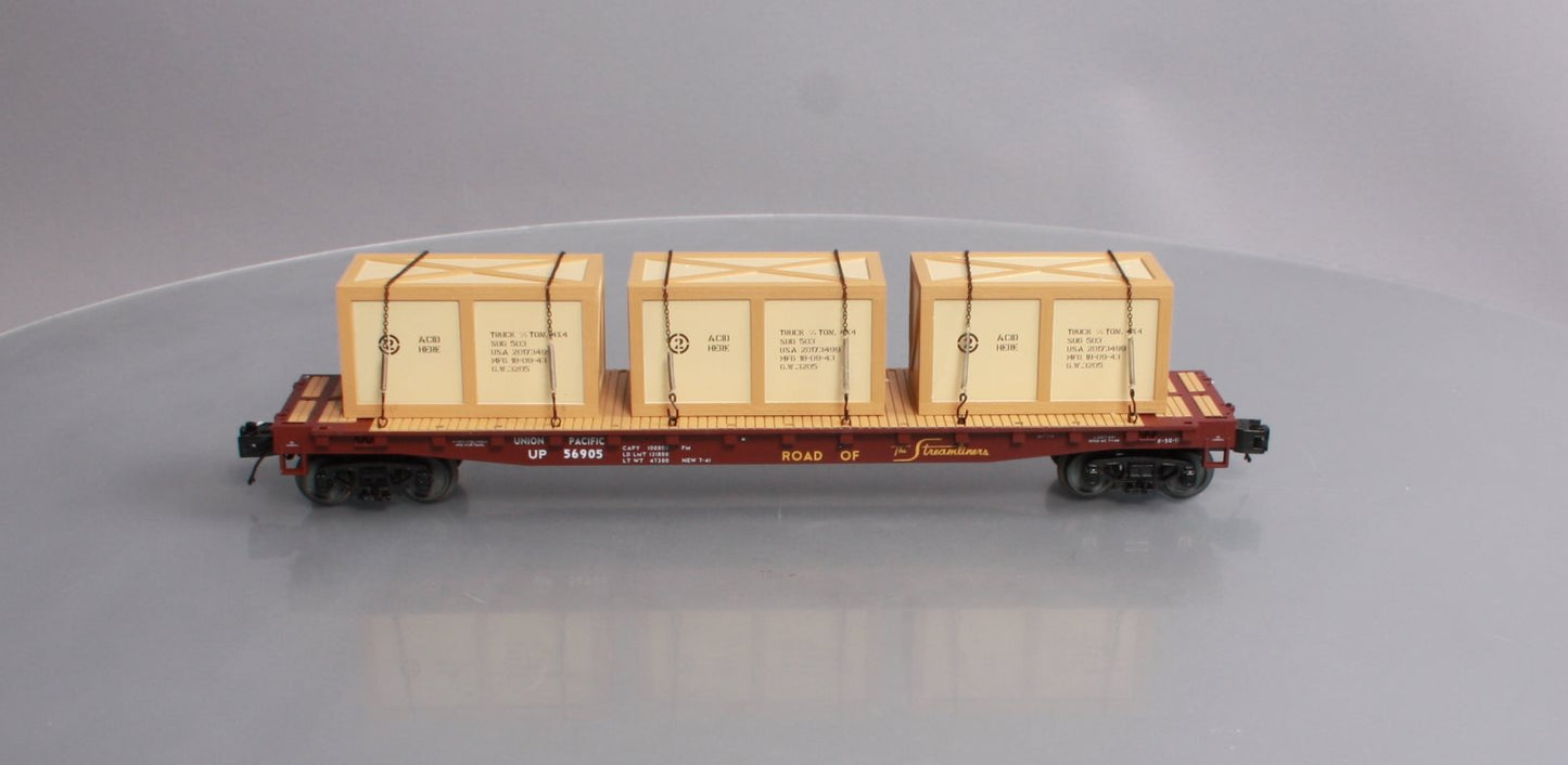 MTH 20-98997 Union Pacific Flatcar w/Crates