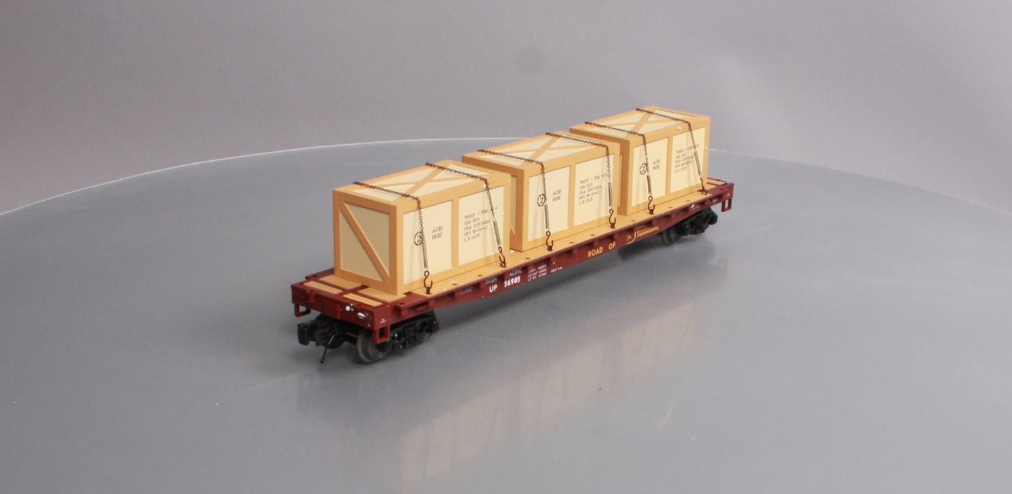 MTH 20-98997 Union Pacific Flatcar w/Crates