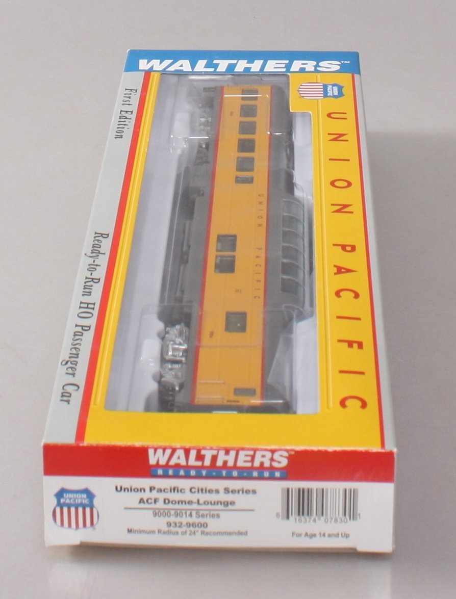 Walthers 932-9600 HO Scale Union Pacific Cities Series ACF Dome-Lounge NIB