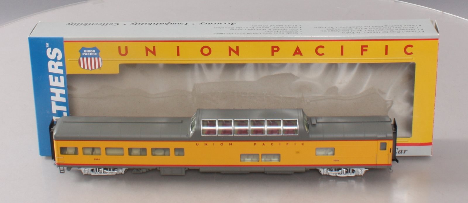 Walthers 932-9600 HO Scale Union Pacific Cities Series ACF Dome-Lounge NIB