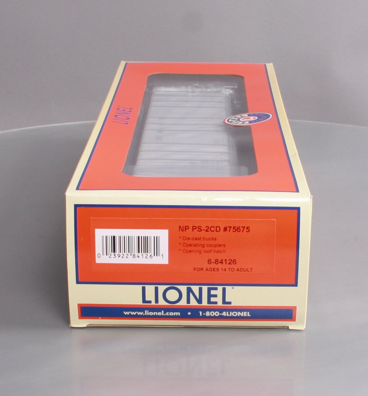 Lionel 6-84126 O Northern Pacific PS-2CD Covered Hopper