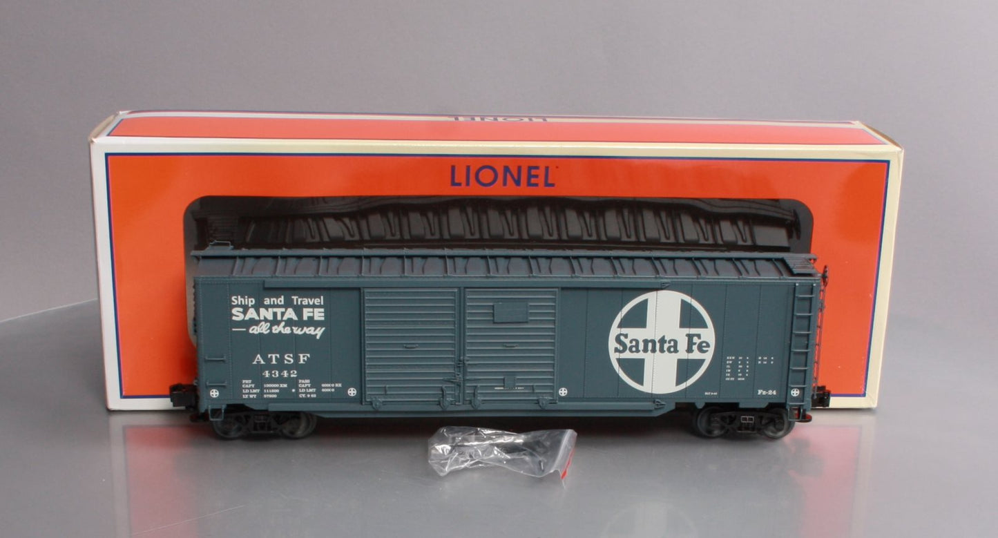 Lionel 6-83561 O Santa Fe 50' Double Door Boxcar #4342