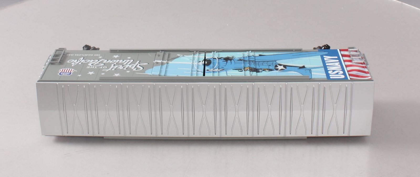 MTH 20-93754 O UP Navy Spirit SBD Dauntless 1942 50’ Double Door Plugged Boxcar