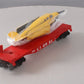 Lionel 6-19487 O Gauge PWC Flatcar w/ Yellow & Black Airplane LN/Box