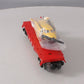 Lionel 6-19487 O Gauge PWC Flatcar w/ Yellow & Black Airplane LN/Box