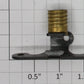 Lionel 403-4 Coupler Bracket & Lamp Socket