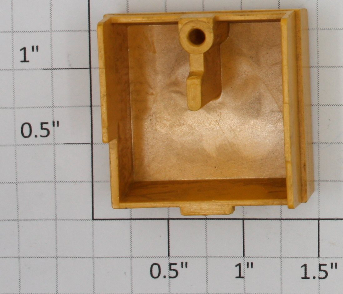 Lionel 350-212 Yellow/Black Transfer Table Controller Run Button