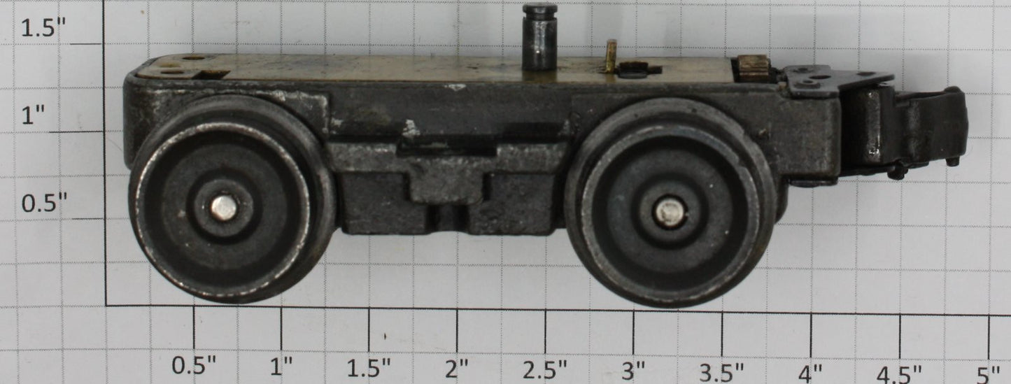 Lionel 2333-151X6WG F3 Rear Power Truck Frame Axles, Gears, Cover, & Coupler