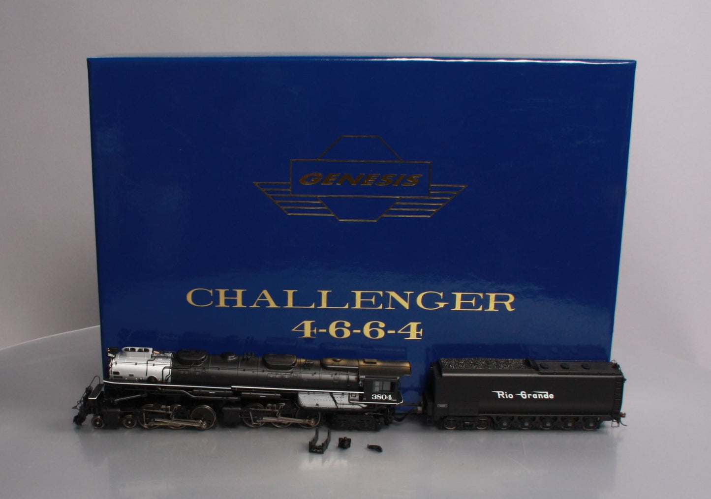Athearn G9129 HO Denver & Rio Grande Western 4-6-6-4 Loco w/DCC & Sound #3804