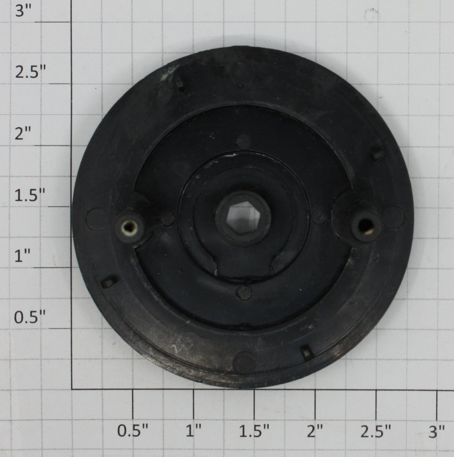 Lionel 85102-105 Black Smoke Box Boiler Front