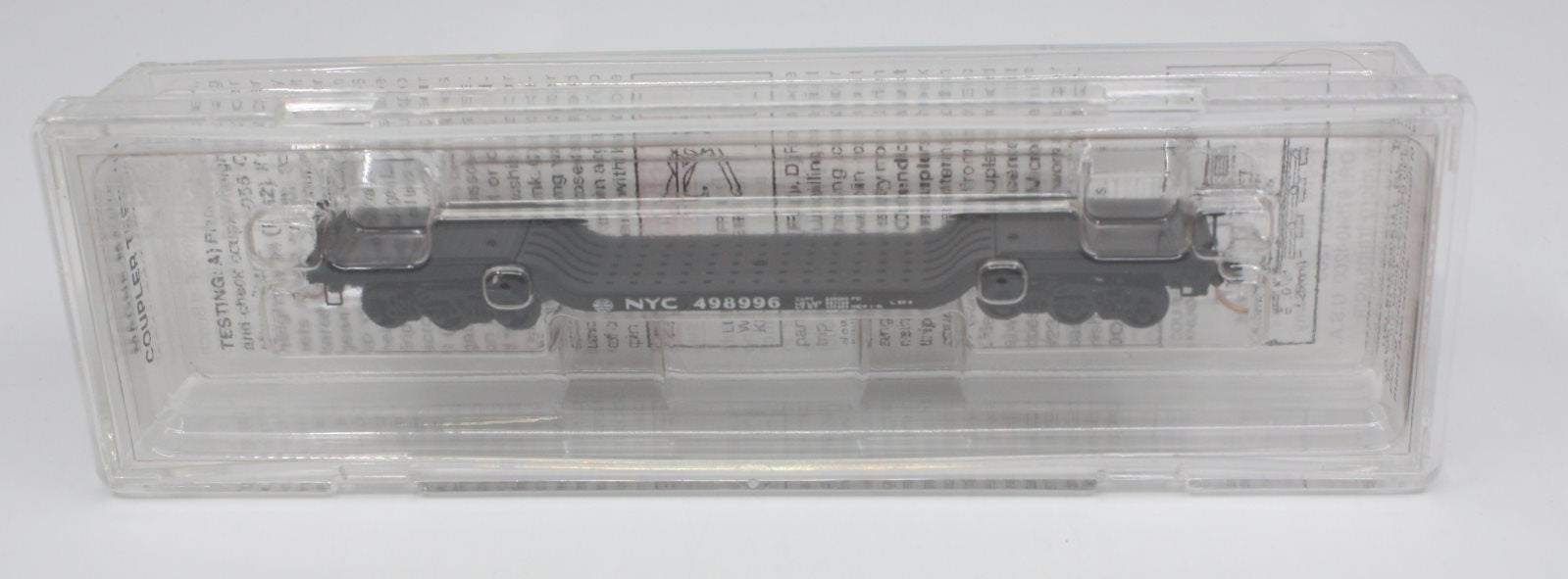 Micro-Trains 10900020 N NYC Heavyweight Depressed Center Flatcar #498996