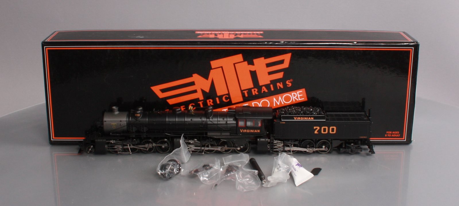 MTH 80-3110-1 Virginian HO Scale 2-8-8-8-2 Triplex Steam Loco.
