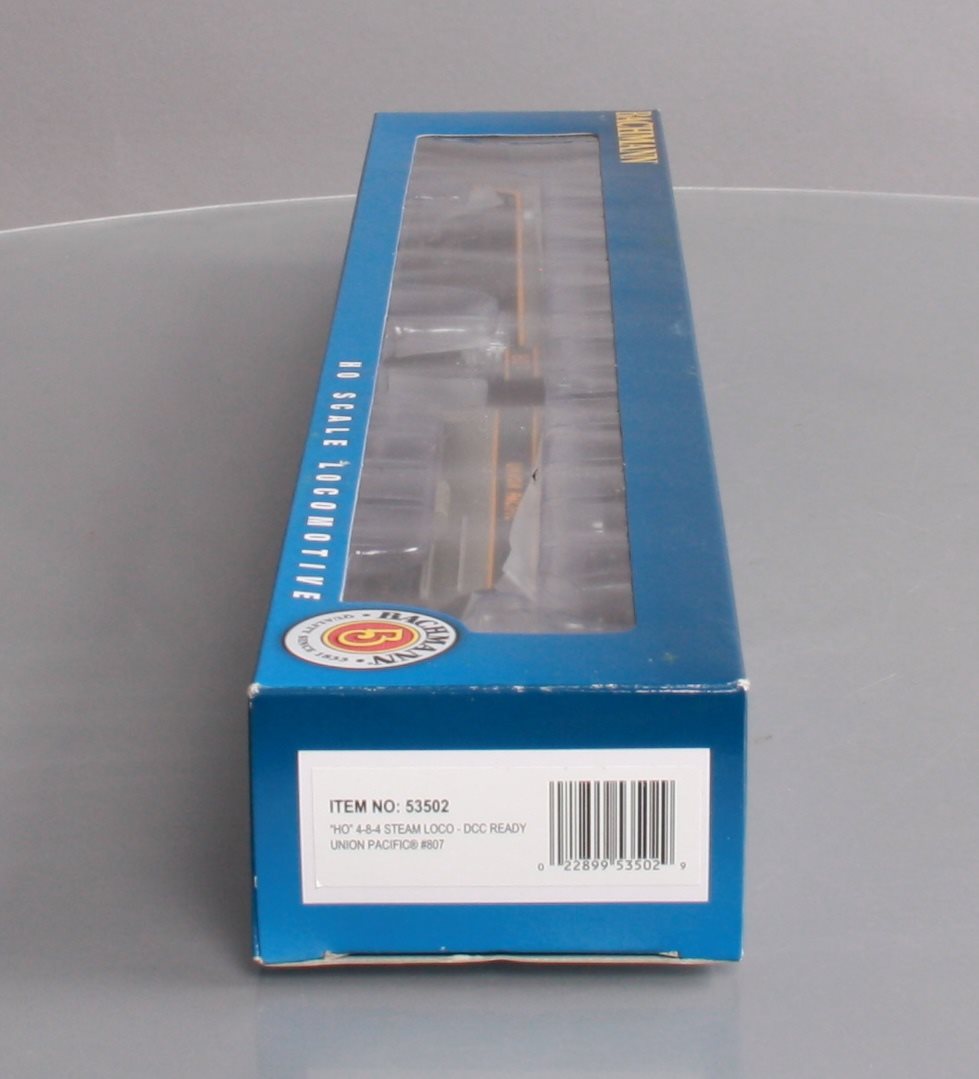 Bachmann 53502 HO Union Pacific 4-8-4 Steam Locomotive & Tender #807
