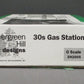 Evergreen Hill EH2005 O Scale 30s Gas Station Building Kit