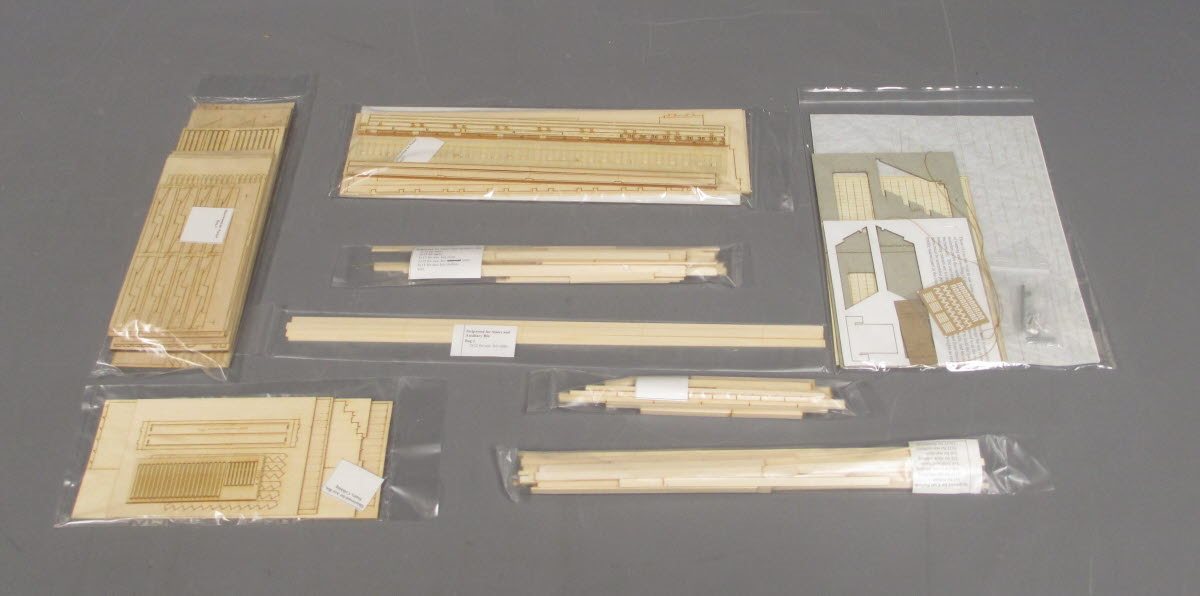 Crystal River Products 117-11 HO Vance Junction Coal Pocket Laser Cut Wood Kit