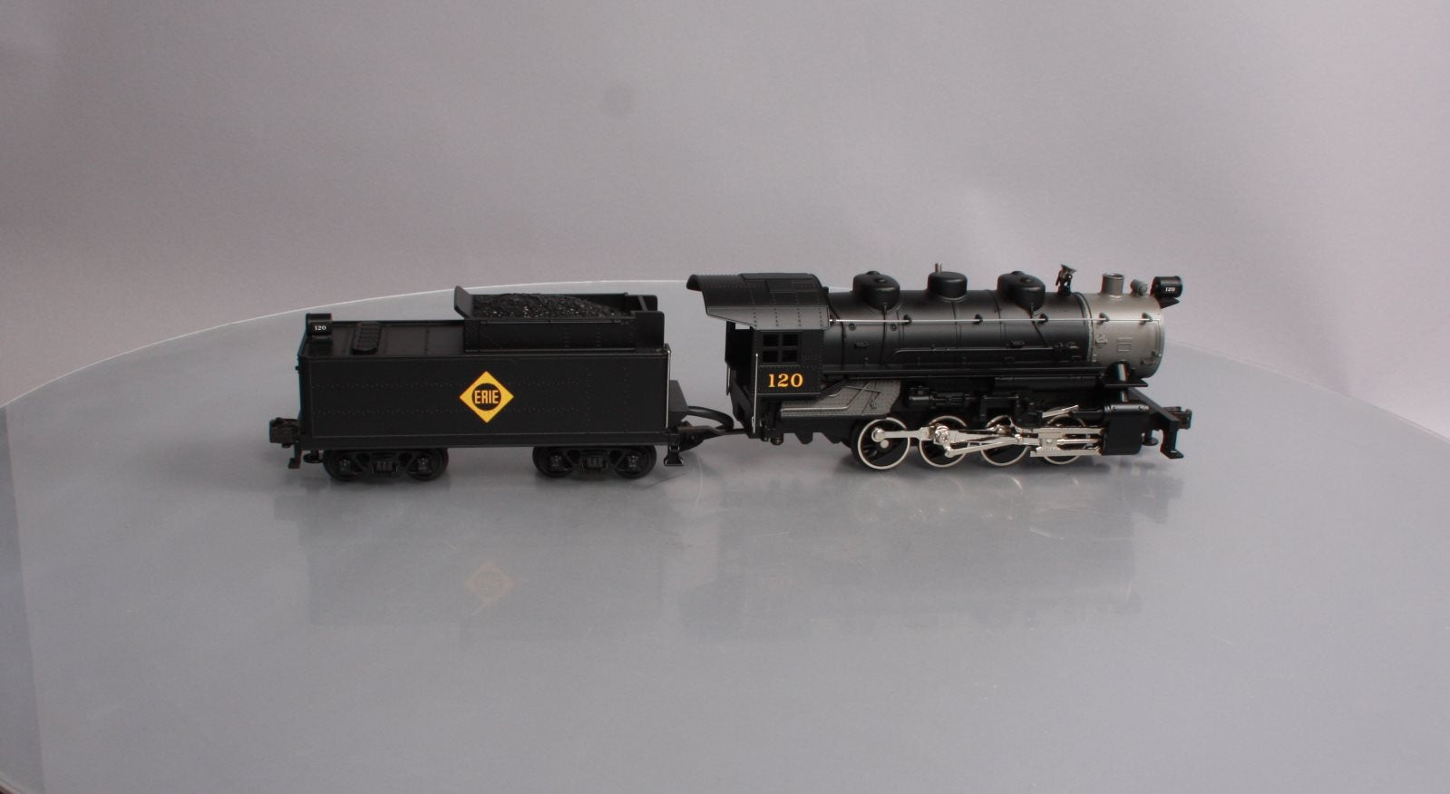MTH 30-1182-0 Erie 0-8-0 Steam Switcher w/Loco-Sound #120 LN/Box