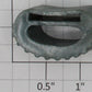Lionel 50-31 O Gauge Section Gang Car Light Blue Rubber Bumper