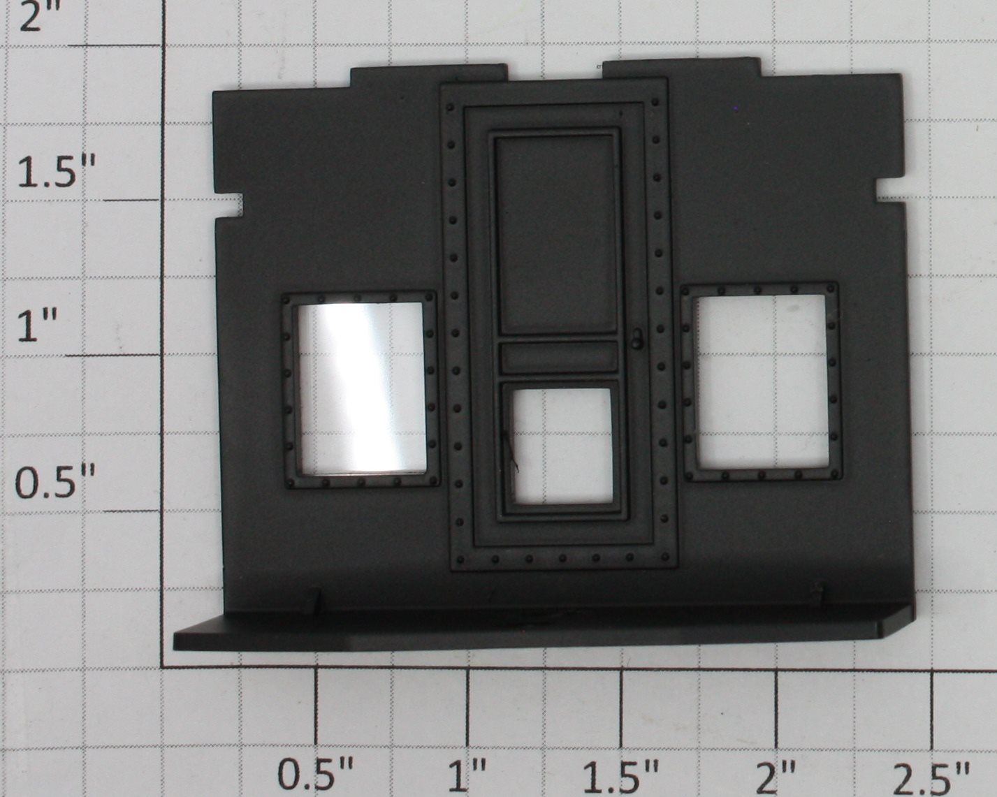 MTH GC-0100042 70' Black Heavyweight End Car Detail