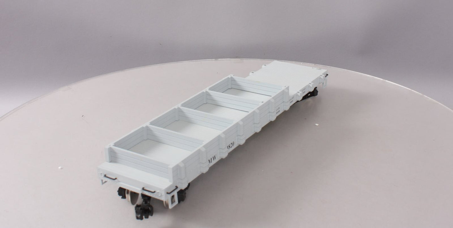 USA Trains R1820 G Maintenance of Way Work Flat Car w/o Load (Metal Wheels) LN/Box