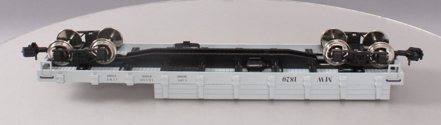 USA Trains R1820 G Maintenance of Way Work Flat Car w/o Load (Metal Wheels) LN/Box