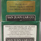 San Juan Car Co On3 D&RGW Pile Driver w/ Idler Flat Kit #118