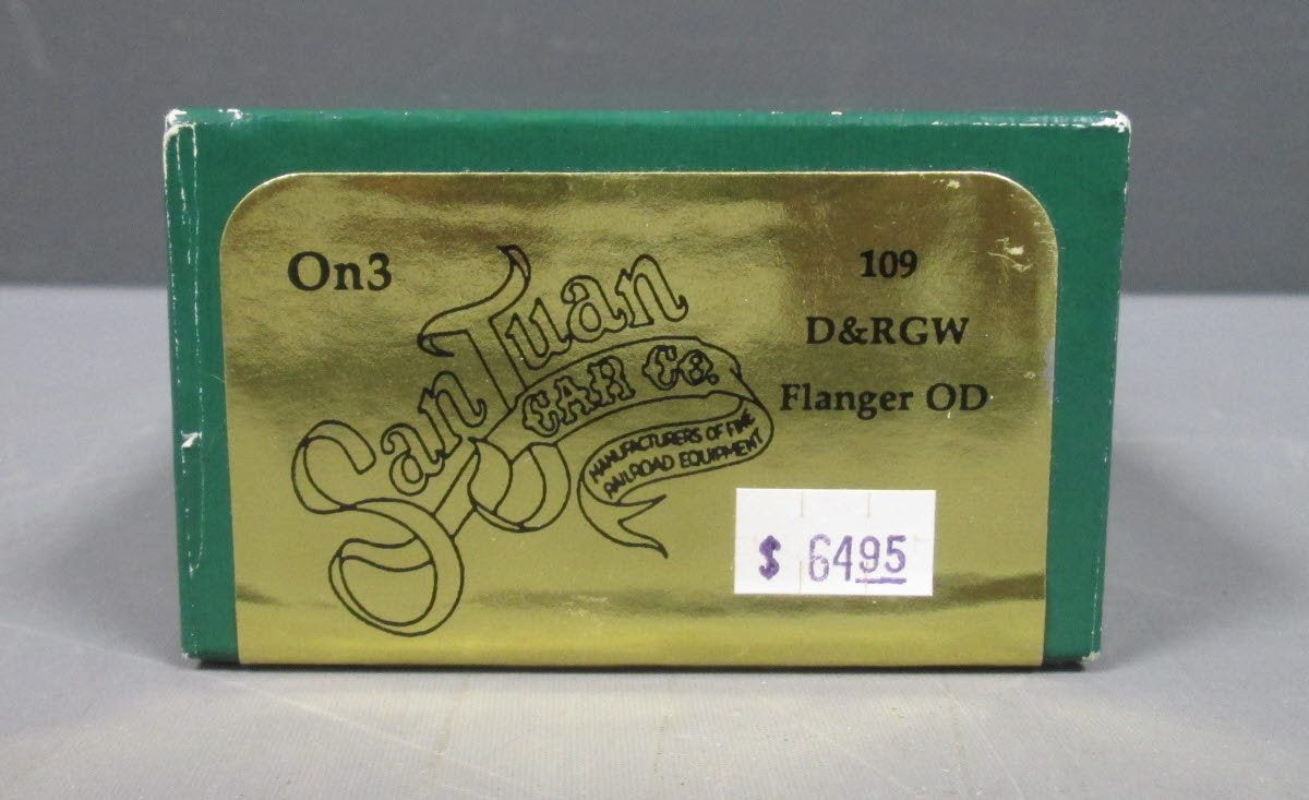 San Juan Car Co 109 On3 D&RGW Flanger OD Kit