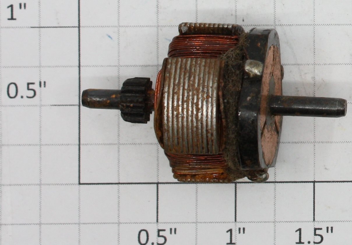 Lionel OM-16 Motor Armature with Pinion Gear