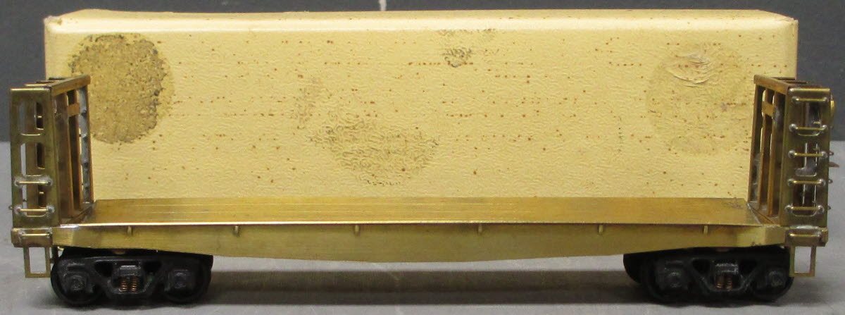 US Hobbies HO Scale BRASS Pulpwood Car EX/Box