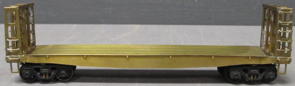US Hobbies HO Scale BRASS Pulpwood Car EX/Box