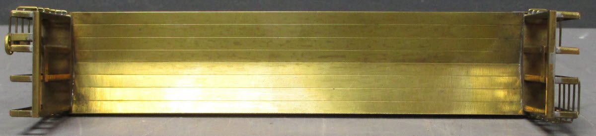 US Hobbies HO Scale BRASS Pulpwood Car EX/Box