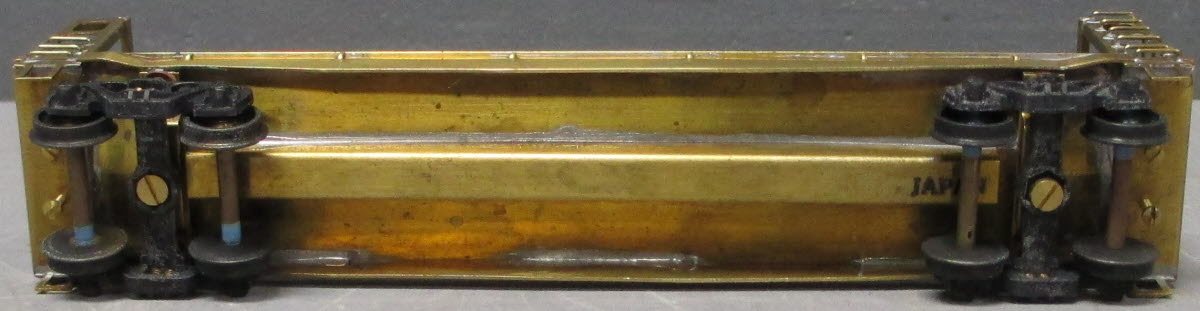 US Hobbies HO Scale BRASS Pulpwood Car EX/Box