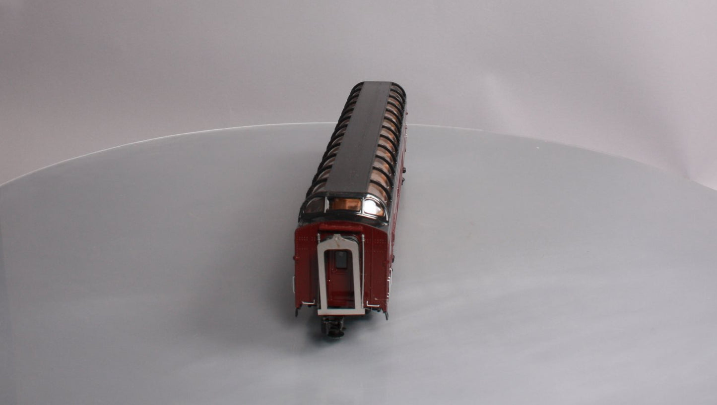 MTH 20-67265 O Norfolk Southern 70' ABS Vista Dome Passenger Car Smooth