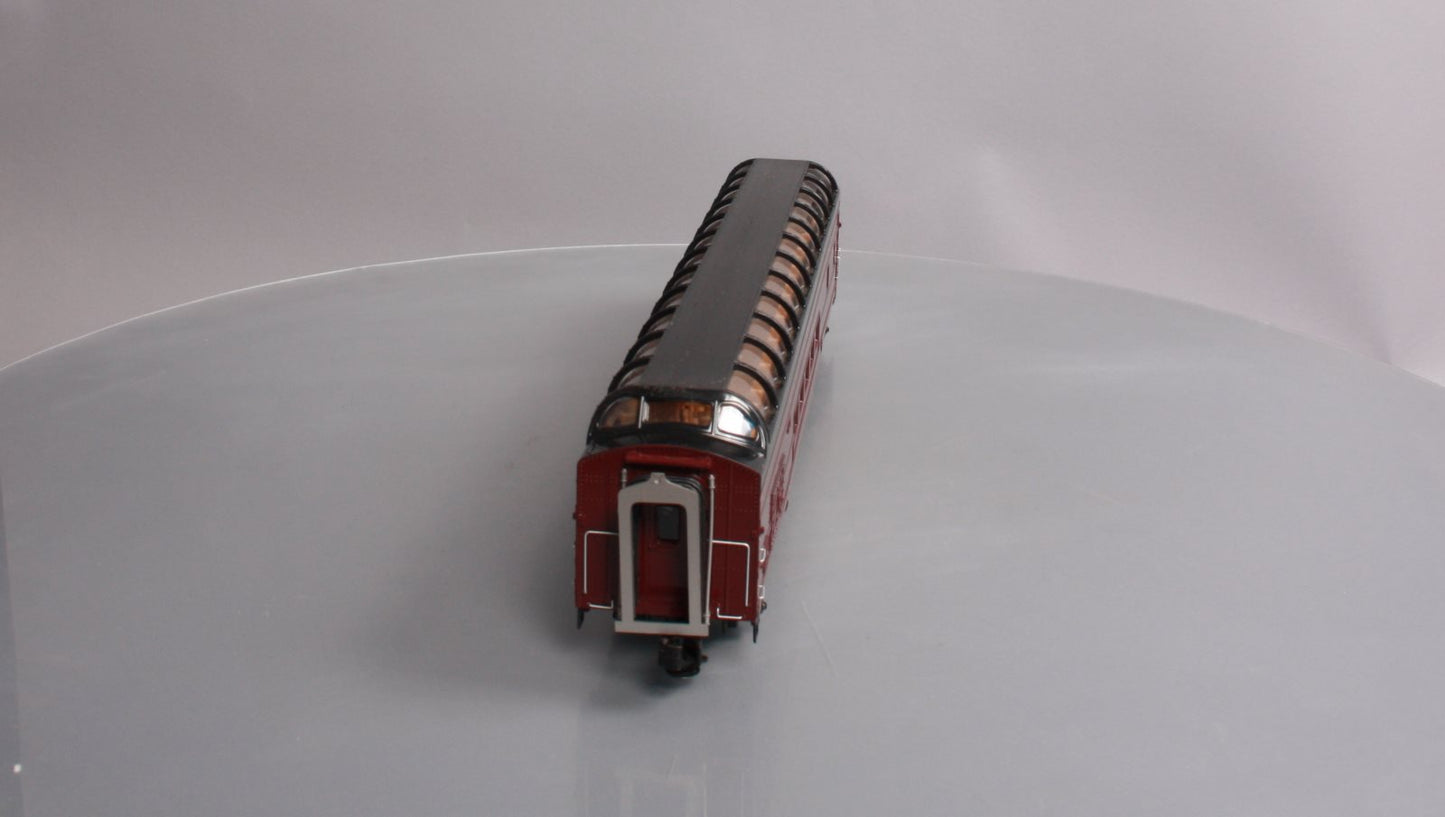 MTH 20-67265 O Norfolk Southern 70' ABS Vista Dome Passenger Car Smooth