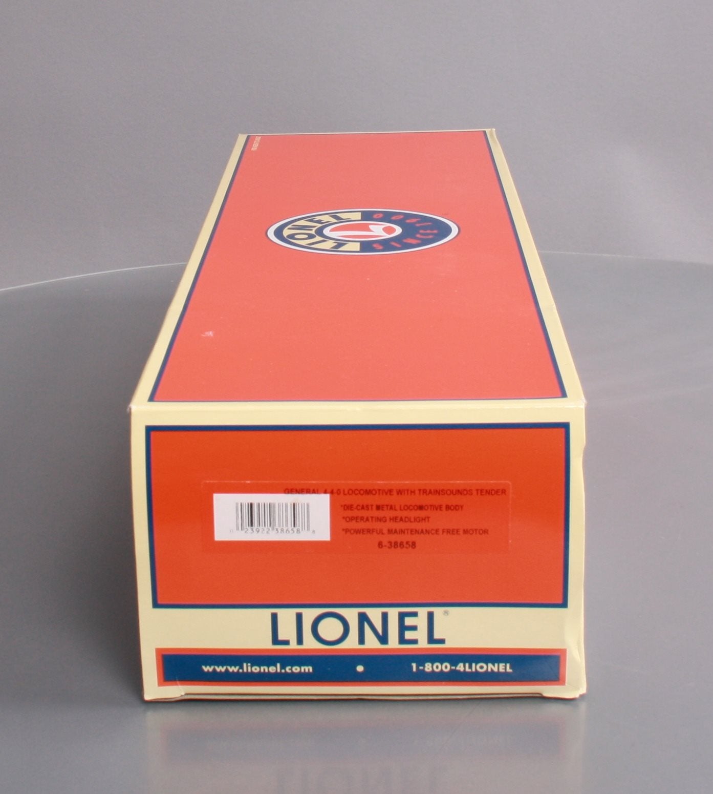 Lionel 6-38658 W&ARR 4-4-0 American Steam Loco & Tender #1892 with TrainSounds