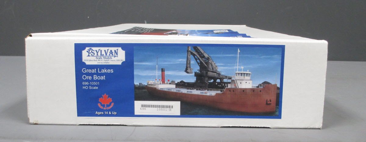 Sylvan Scale Models 696-10501 HO Scale Great Lakes Ore Boat Kit