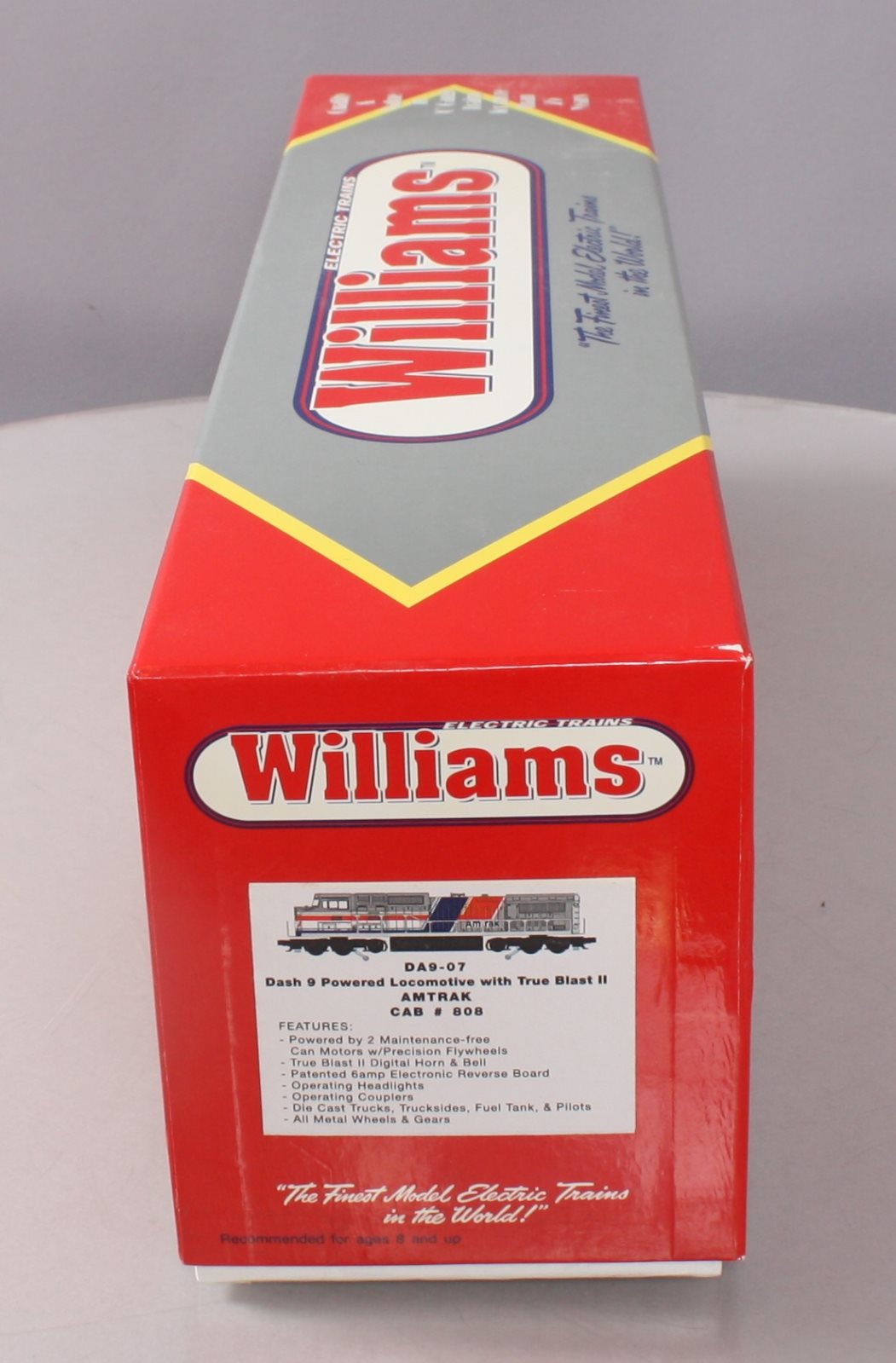 Williams DA208 O Gauge Amtrak Non-Powered Dash-8 Diesel Locomotive #808 MT/Box