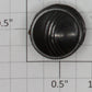 Acme 97C-4 Original Brown Bakelite Control Knob w/Pointer