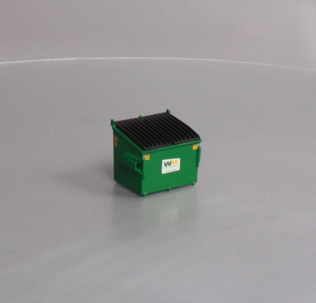 First Gear 90-0169 1:34 Scale Diecast Waste Management Waste Bin/Dumpster NIB